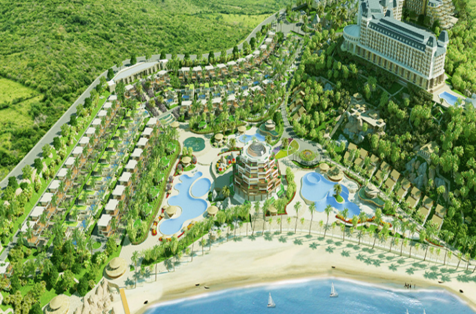 Công trình: Trung Tâm Dịch Vụ Du Lịch Biển Nam Hùng